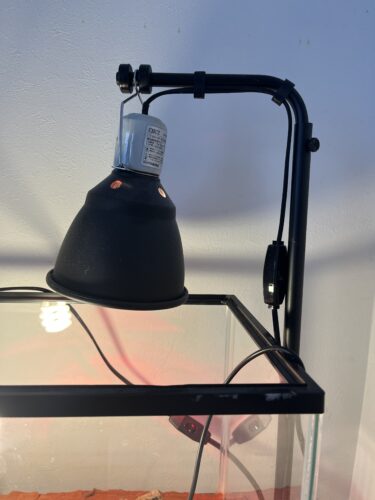 リクガメの保温器具カバー